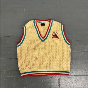 Vintage 90s Lavon golf knitted vest